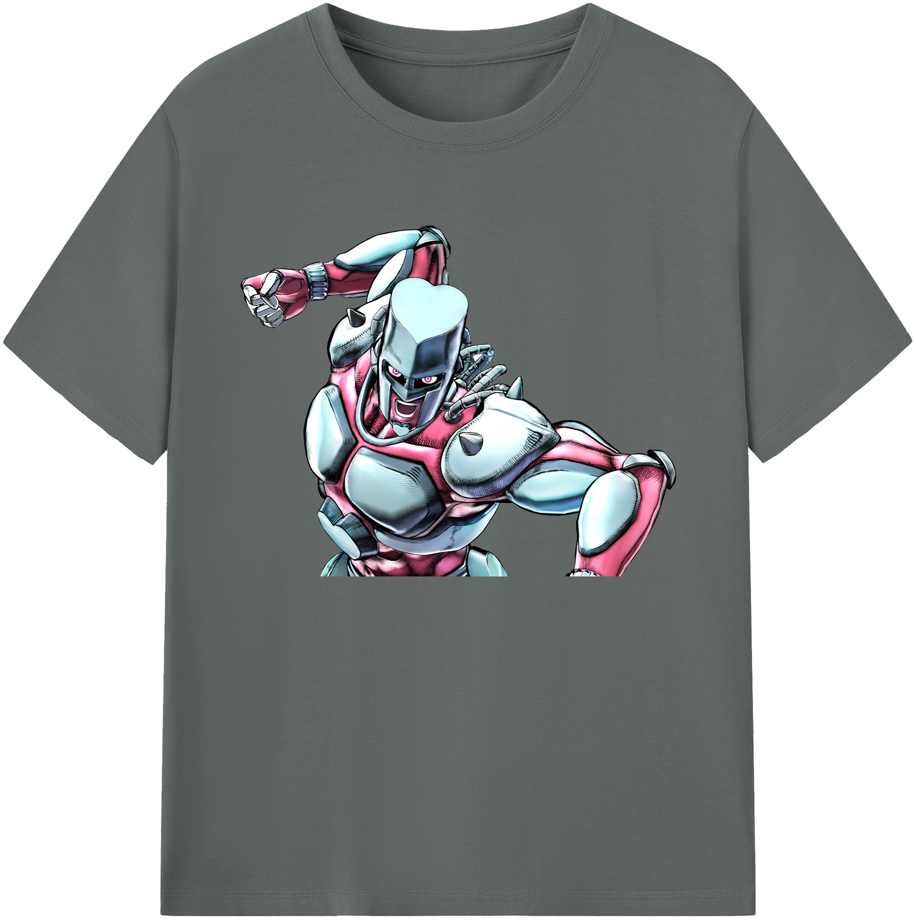 （画像用） ジョジョの奇妙な冒険 ひがしかた じょうすけ JoJo's Bizarre Adventure Higashikata Josuke 綿100％ メンズ半袖Tシャツ｜肌触りやわらか＆通気性